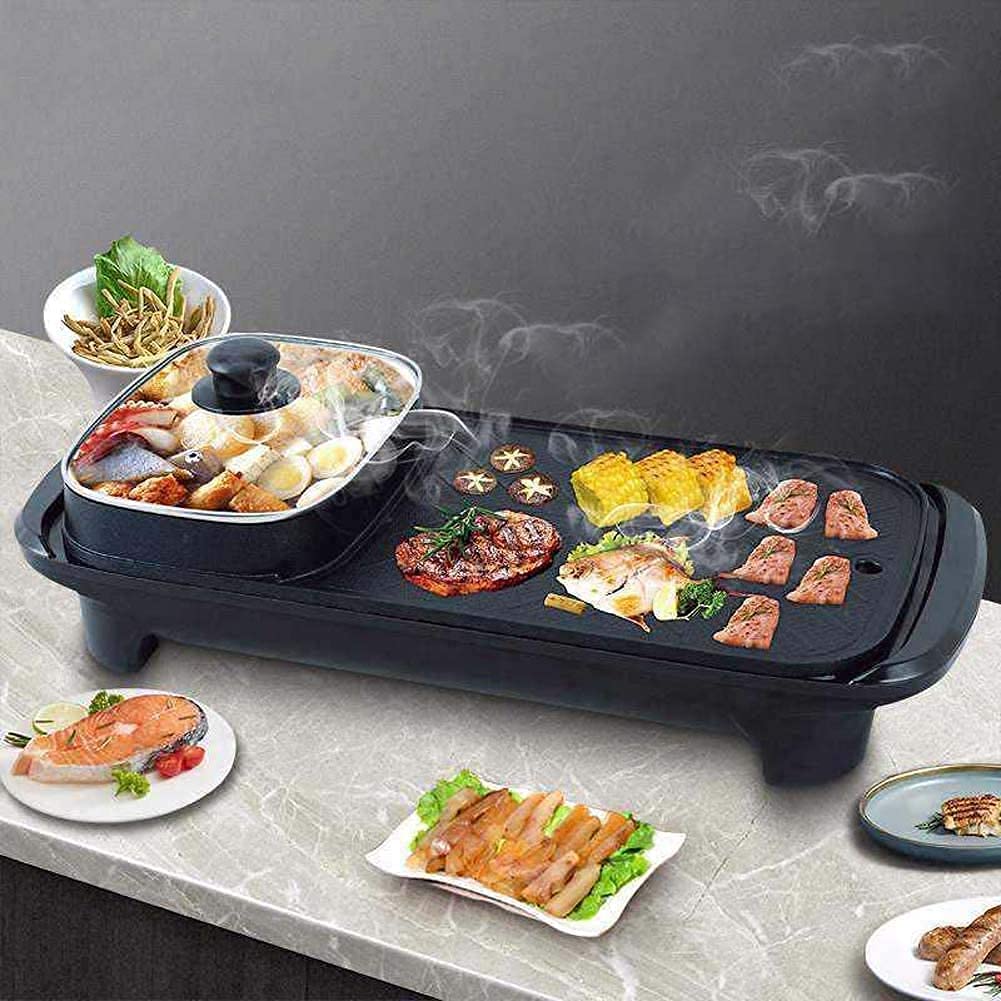 Delavala 2-in-1 Electric BBQ Hotpot - Korean Grill & Griddle -1 Delavala 2-in-1 Electric BBQ Hotpot - Korean Grill & Griddle -1