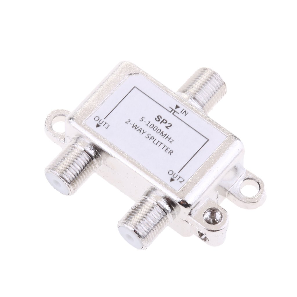 Buy IVELECT 2 Way Splitter 51000MHz Signal CATV Splitter TV Antenna