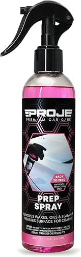 Spray de Preparación - Preparación de Superficie Antes del Revestimiento Cerámico - Elimina Esmaltes y Aceites - Fórmula Antiestática - Toallita de