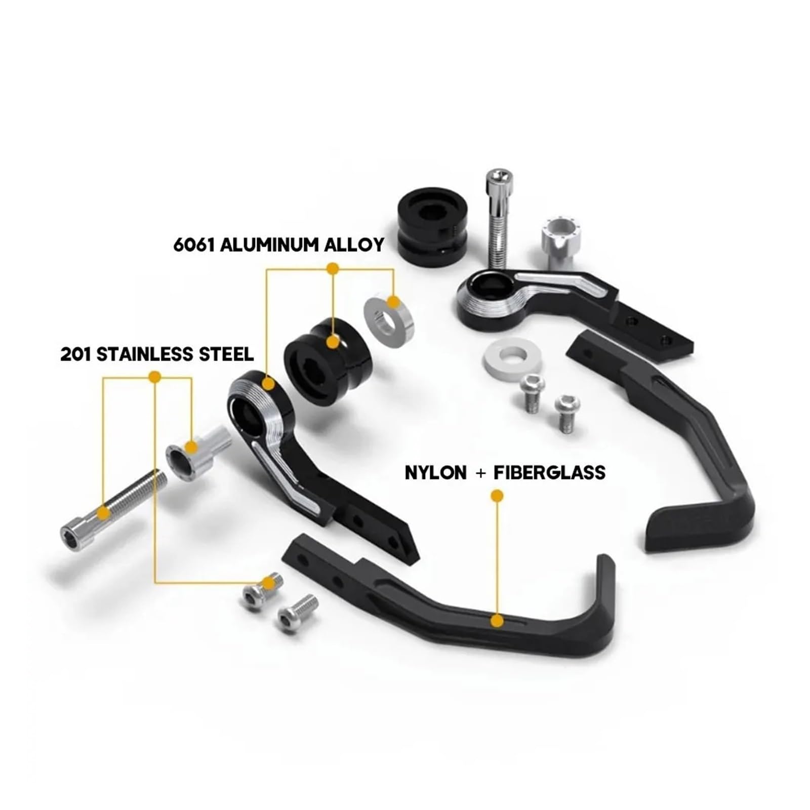 Frein Embrayage Protéger Garde De Levier De Frein De Moto pour NIN&JA H2 SX 2018 + UP, Accessoires Manuels CNC pour Kawa&saki Pièces De Protection De Poignée