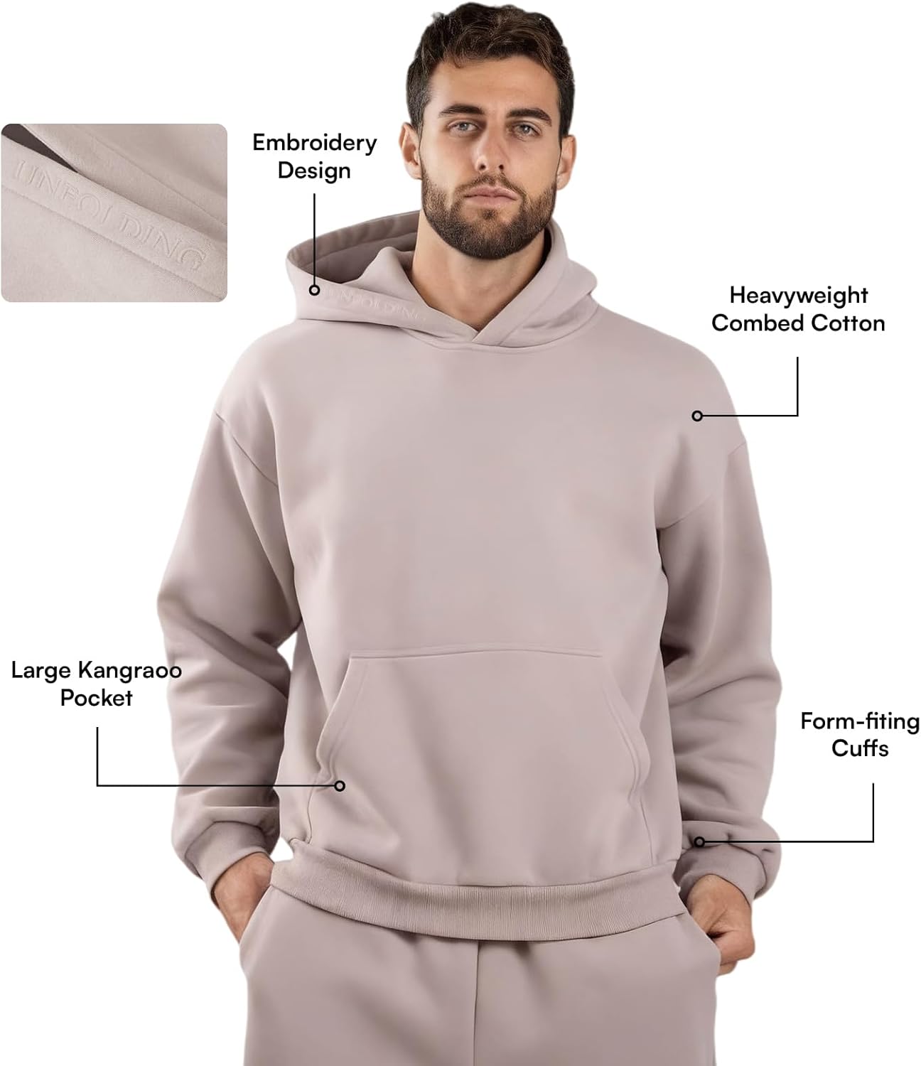 Womens Oversized Hoodies Sweatshirts Fall Fashion 2025 Pullover Sweaters Winter Clothes - Image 3