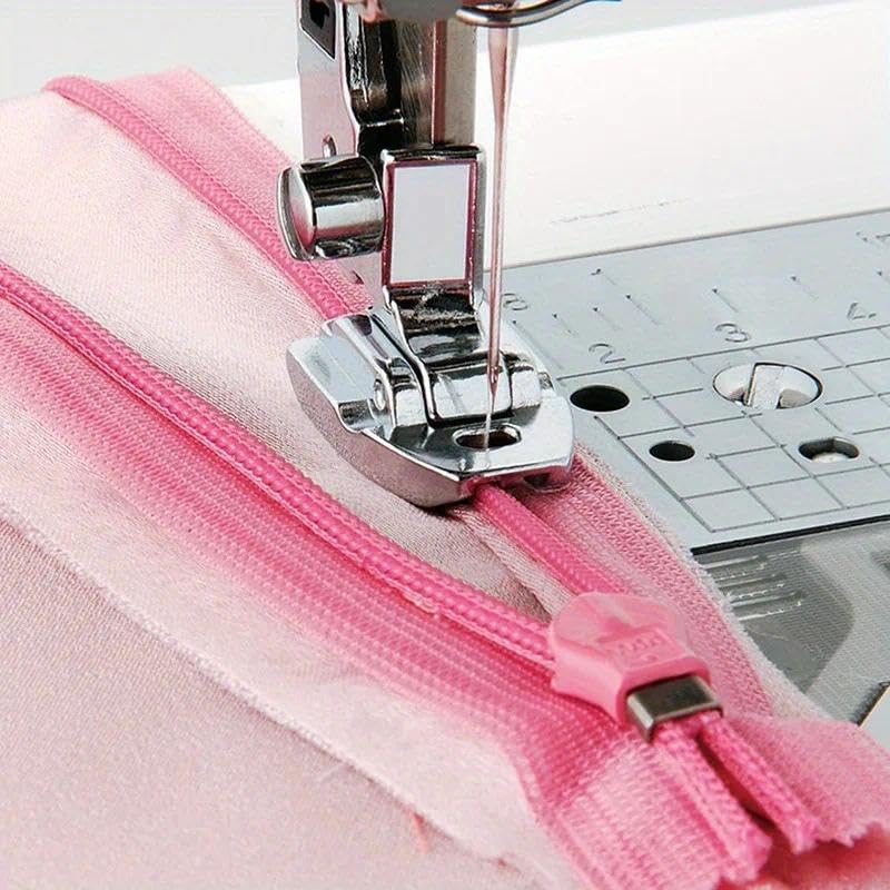 5 Piezas Pie para Máquina de Coser Cremallera Invisible miniatura 1