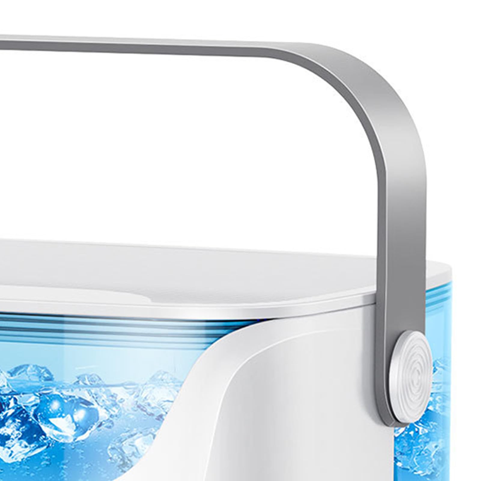 Tragbarer Turmventilator für Klimaanlagen, 700 Ml, Großer Wasserbox-Kühlventilator mit 3 Windgeschwindigkeiten, 3 Timern, Persönlicher Touchscreen-Kühler für Zimmer, Büro, Camping, Nachtlicht