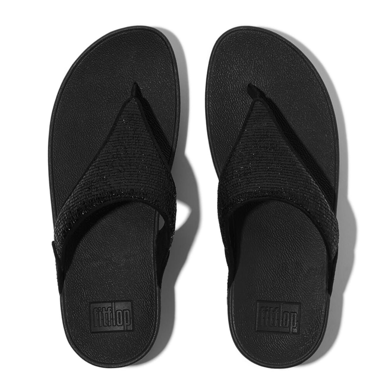 Fitflop Lulu - Sandali da donna increspati e luccicanti