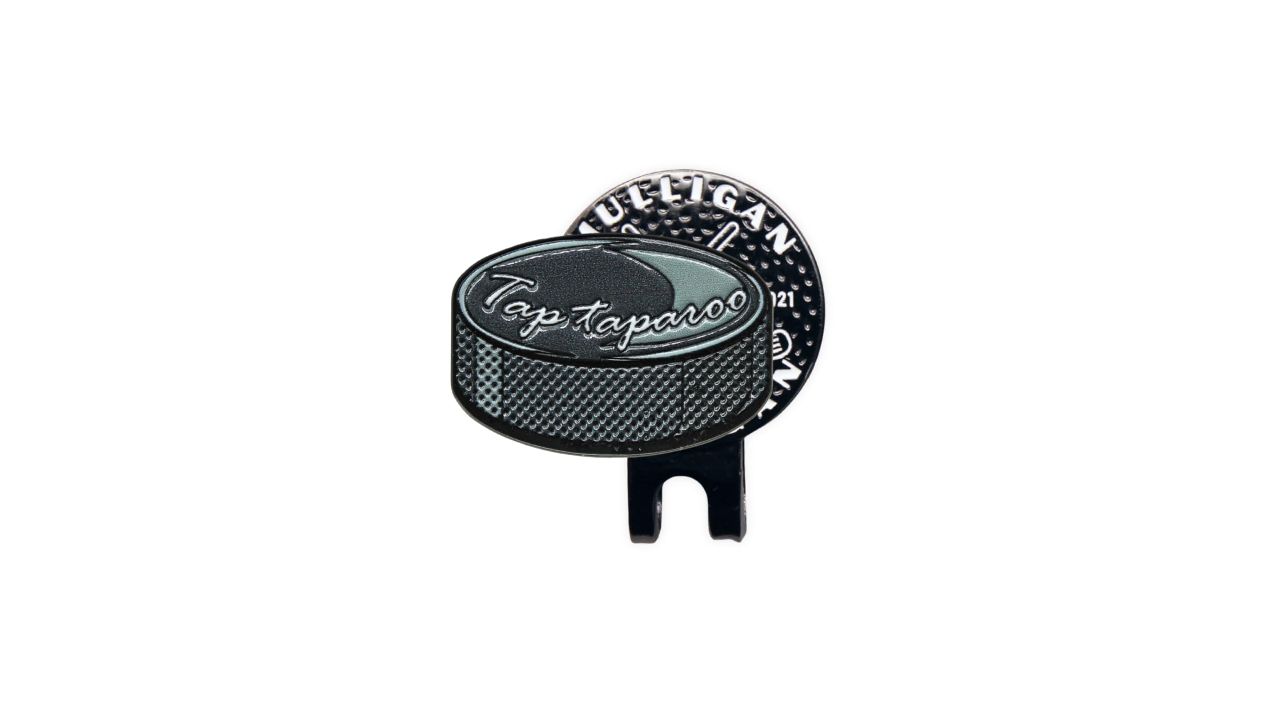 MULLIGAN HOOLIGAN Hockey Golf Ball Marker + Magnetic Hat Clip, Funny and Unique Golf Gift, Premium Quality, The Perfect for Your Favorite Golfer, Golf Accessories for Any Occasions