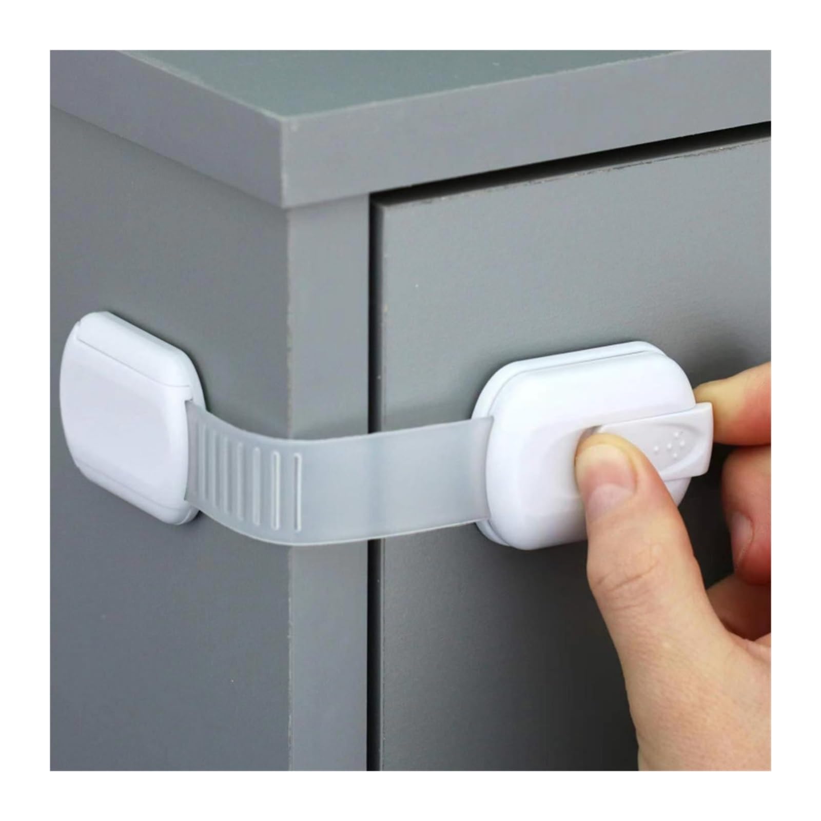 Serrures D'armoire De Sécurité For Bébé, 20 Pièces, Réglables