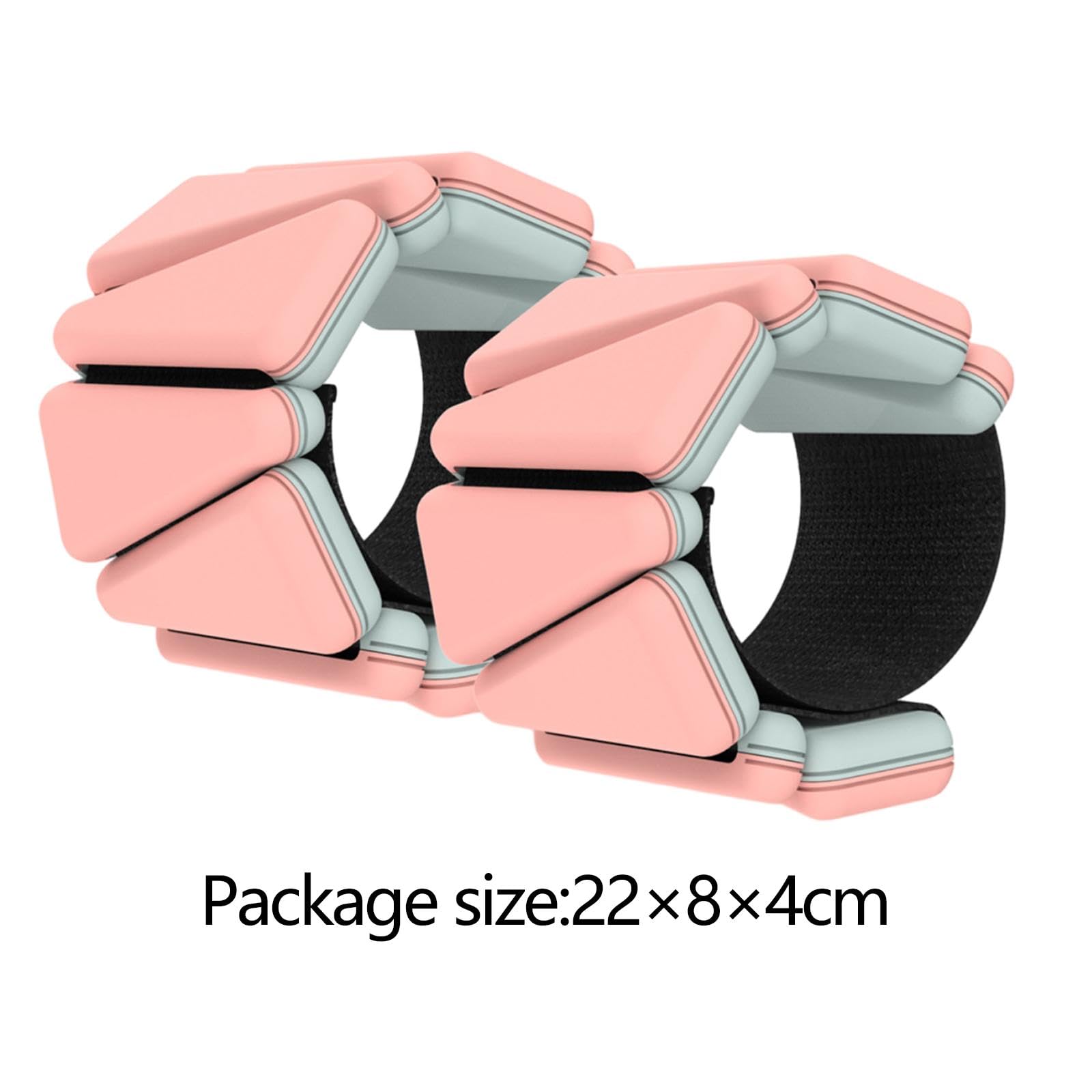 2 Stück Knöchel Handgelenk Gewichte Trainingszubehör Ankle Weights Armmanschetten Angenehm Tragbar Individuell Anpassbar für Frauen Männer Wor