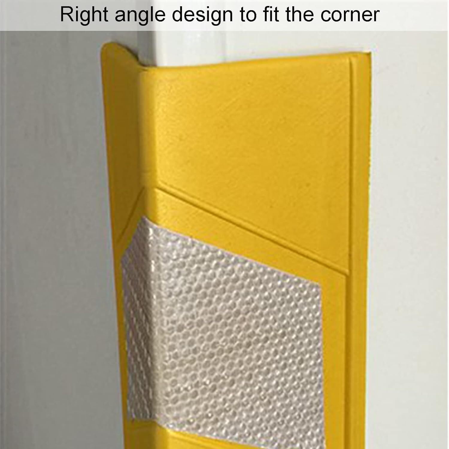 Protectores de Esquinas de Pared, Protectores de Esquinas Amarillos para Paredes | Protectores de columnas de Espuma para Paredes | Parachoques de Borde para garajes | Protectores de segurid