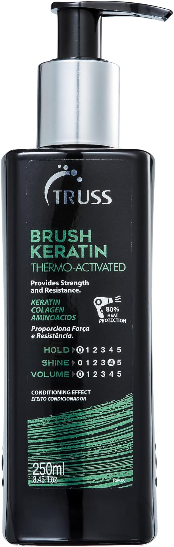 TRUSS Brush Keratin 250ml/8. 8fl. oz'