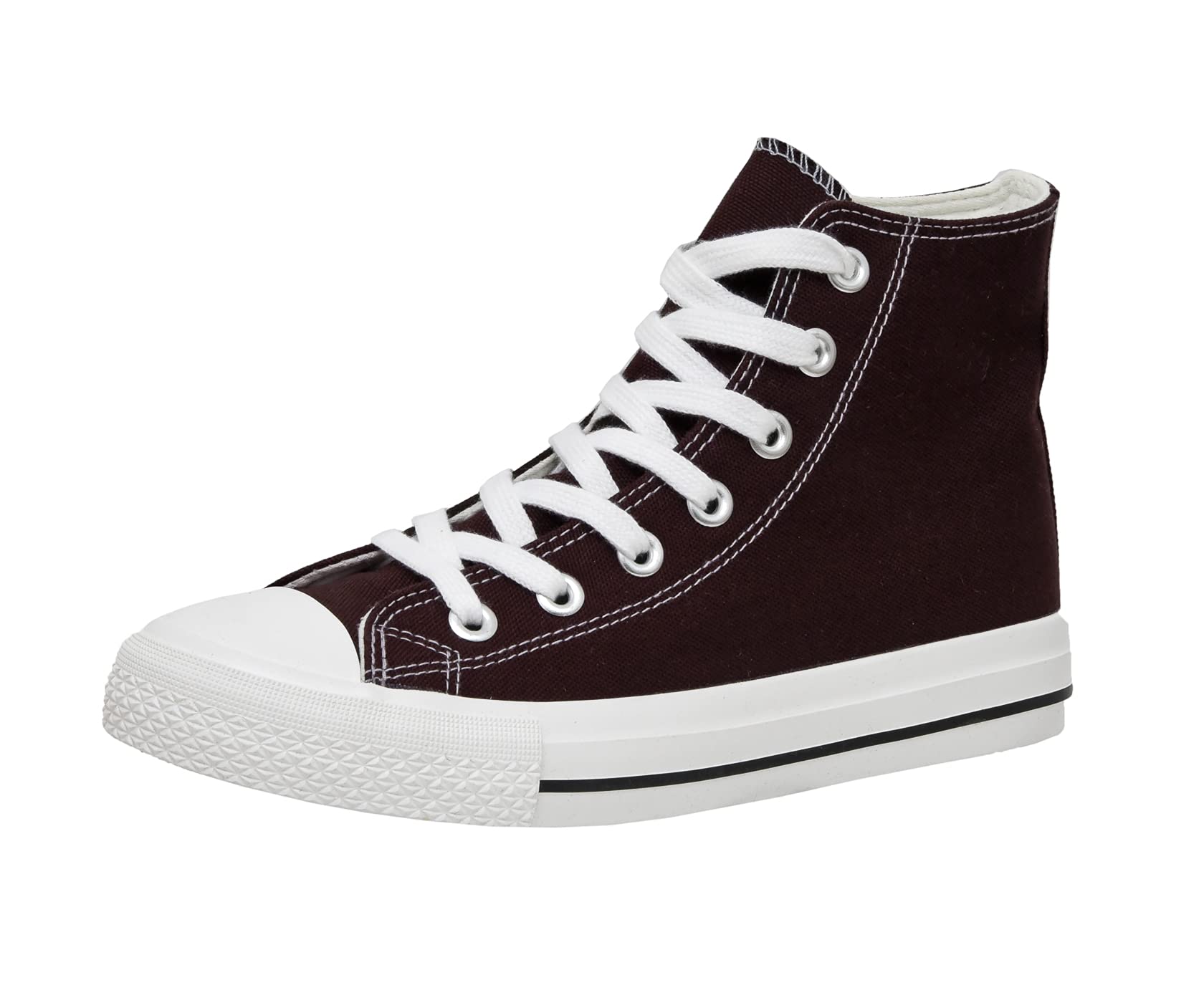 CUSHIONAIRE Women's Vance high top Canvas Sneaker +Memory Foam