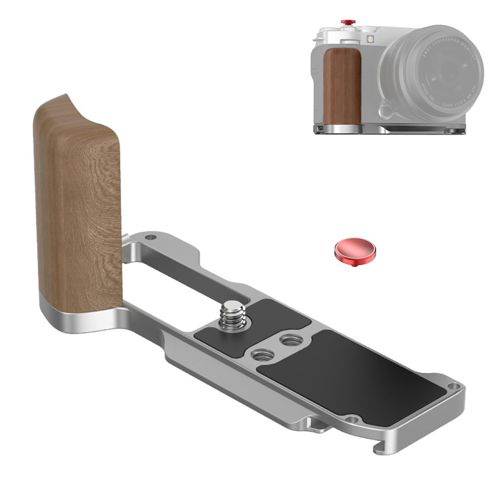 Buy SZZCNOX X-M5 L-Shape Handgrip for FUJIFILM X-M5, Built-in