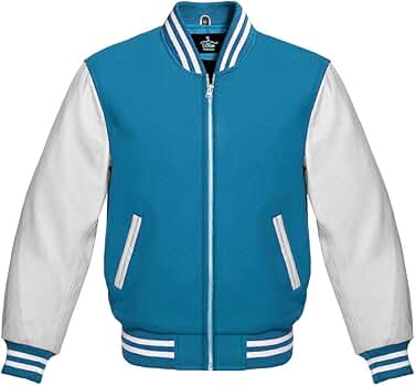 Lishow Fashion Varsity Baseball Letterman Bomber School