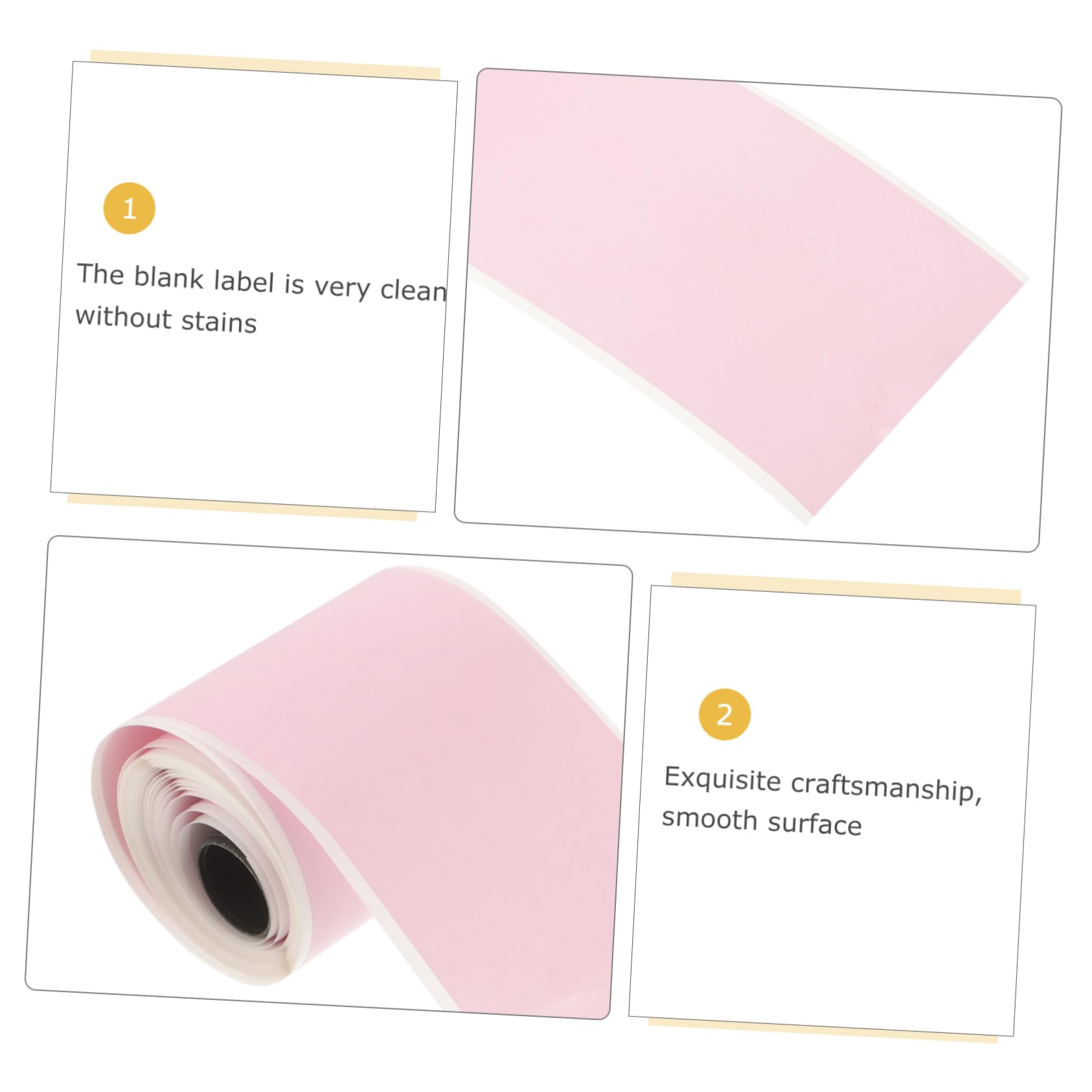 jojofuny 5 Set Etichette Termiche Adesive Colorate Per Mini Stampanti Etichette Per Spedizioni Prezzi E Bottiglie Impermeabili E Facili Usare 9 * 5