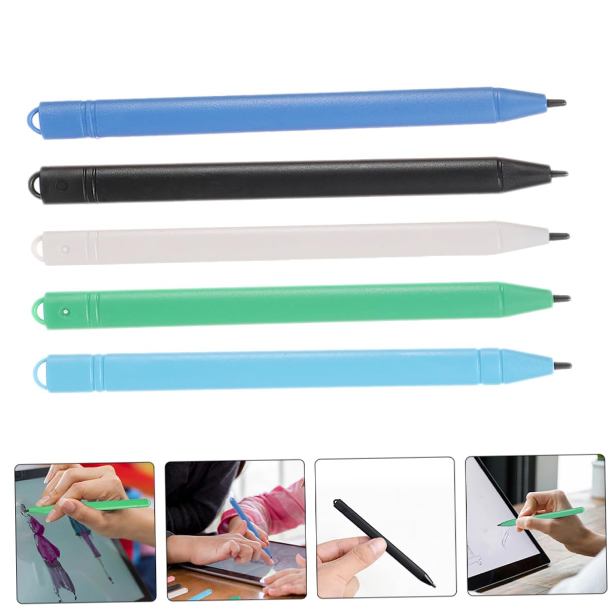 jojofuny 50pezzi Pennini Capacitiva Per Tablet e Schermi Touch Per Lcd Scrittura e Note Colorazioni Blu Per Creatività