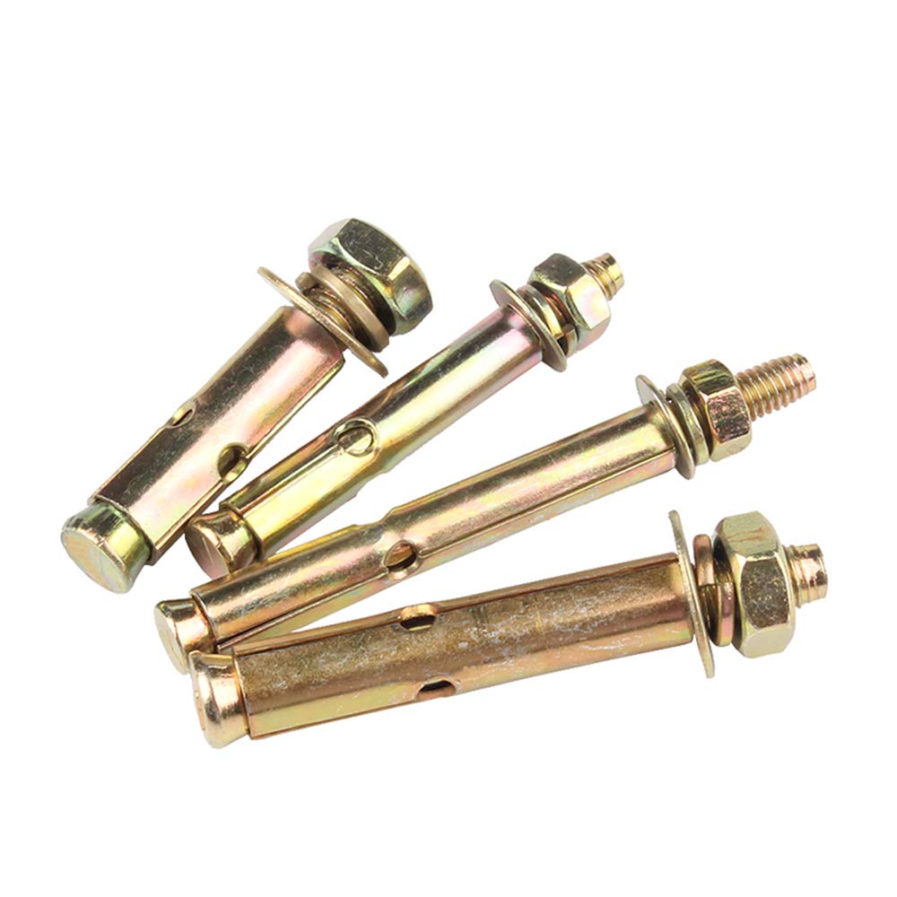 pernos de anclaje, Perno de acero inoxidable, perno anclaje con manguito expansión, pernos for hormigón(M10*150/10 Pieces)