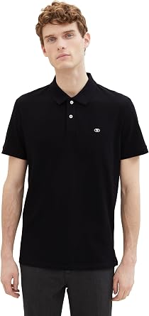 Tom Tailor Herren Piqué Poloshirt aus Baumwolle