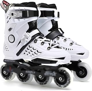 Inline Skates Adult Inline Skates, Professional Fitness Roller Skates, Classic Inline Skates, Men's Racing Skates, with Flashing Wheel for Kids and Youth Beginners Roller Skates