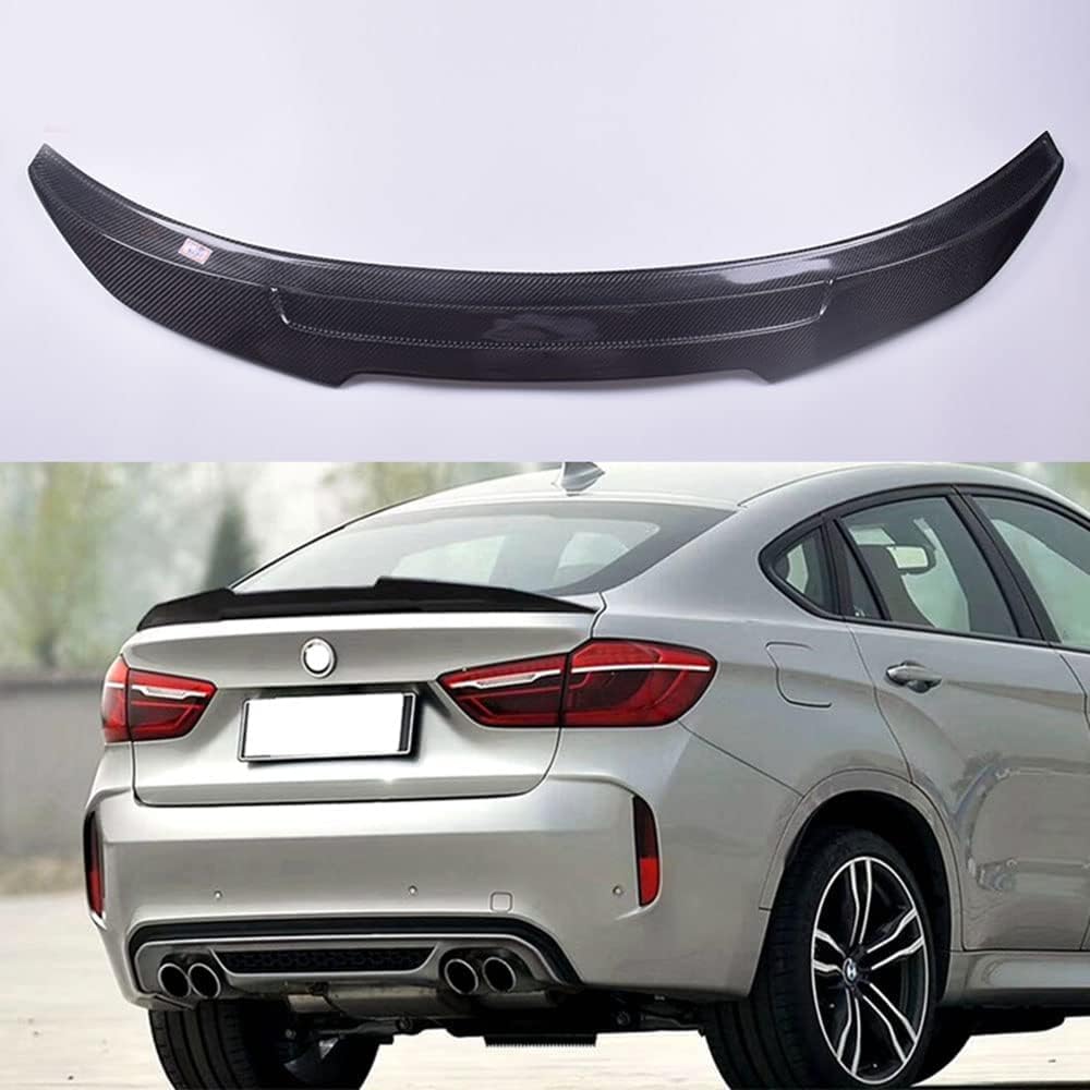 TANGTX Car Rear Roof Spoiler for BMW X6 F16 2015-2019, Trunk Roof Boot Tail Wing Rear Spoiler Boot Wing Lip Trunk Lid Tail Wing Splitter Lip
