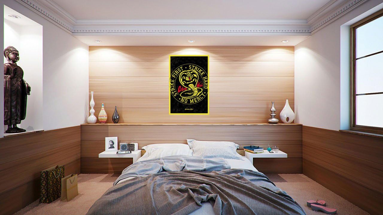 Poster Cobra Kai Impression Sur Toile 30x45 Cm - Décoration Murale Salon, Chambre, Sans Cadre - 8