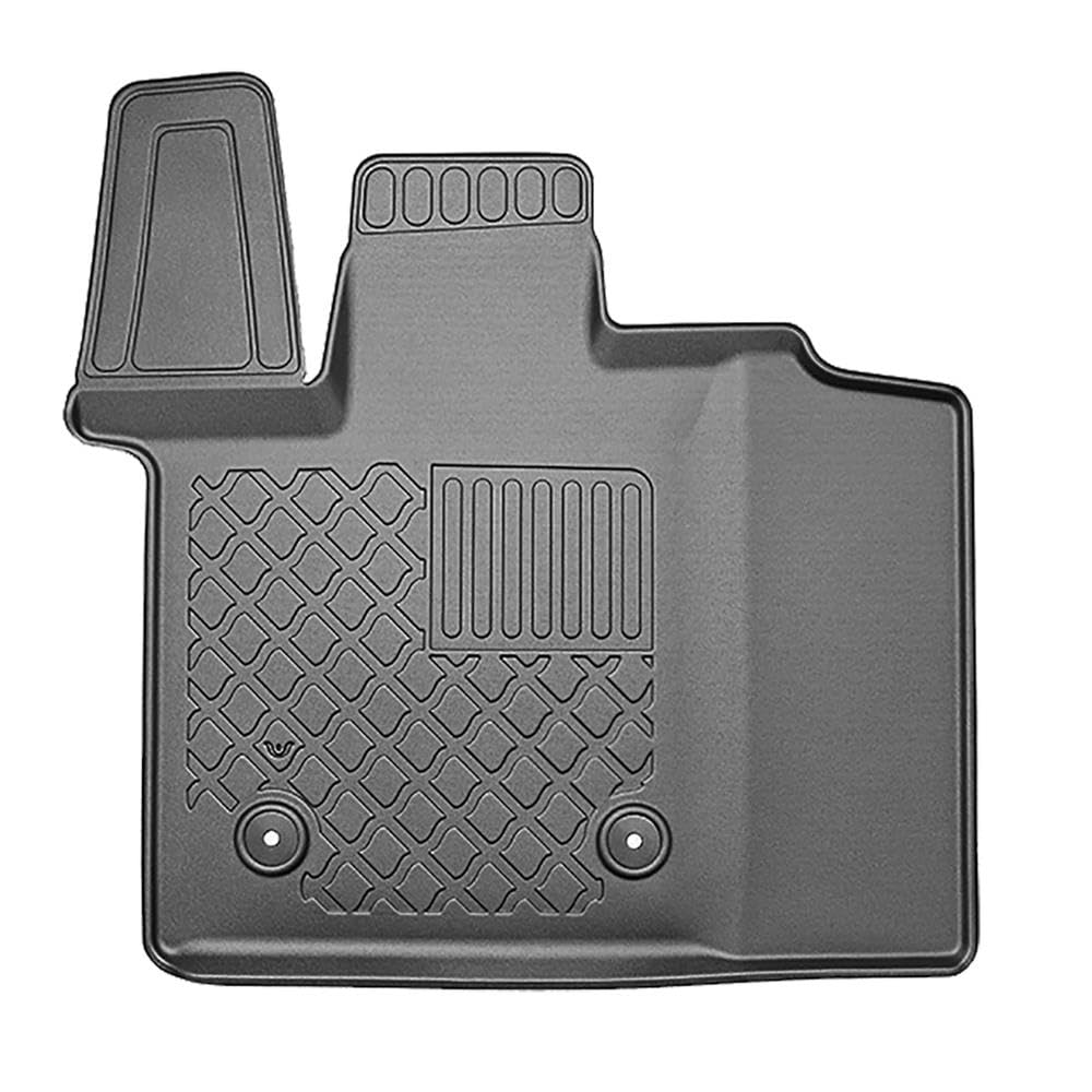 Mossa Alfombrillas aptas para VW Multivan T7 Furgoneta (2021- ) 2 uds. G | también para eHybrid PHEV; distancia entre ejes corta (L1) o larga (L2)