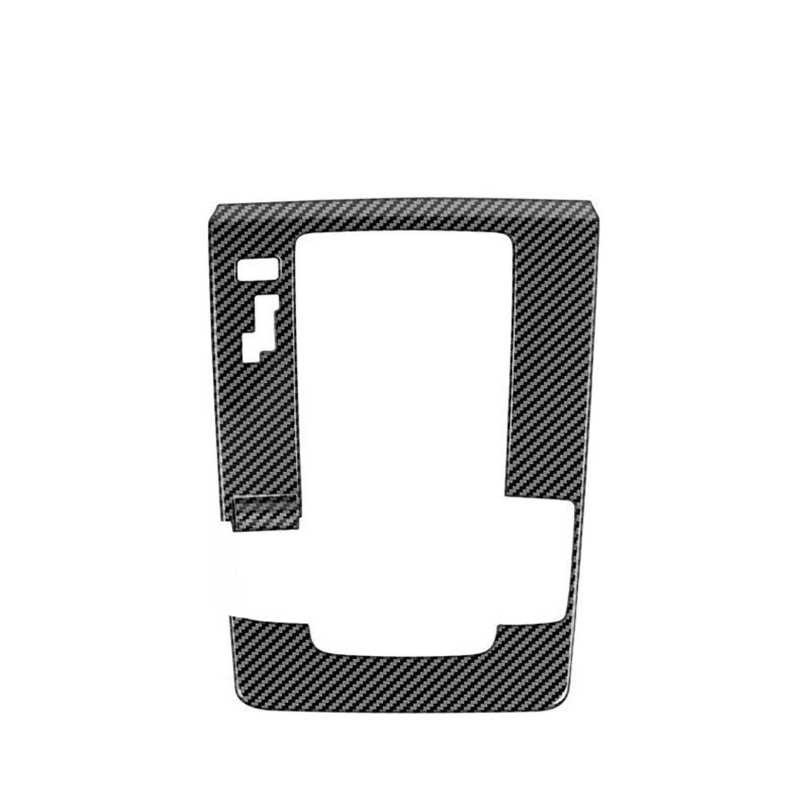 for Mazda CX50 CX-50 2023 2024 ABS Black Carbonfiber Center Conlose Gear Shift Panel Cover Sticker MCQNDS(Carbon Fiber)