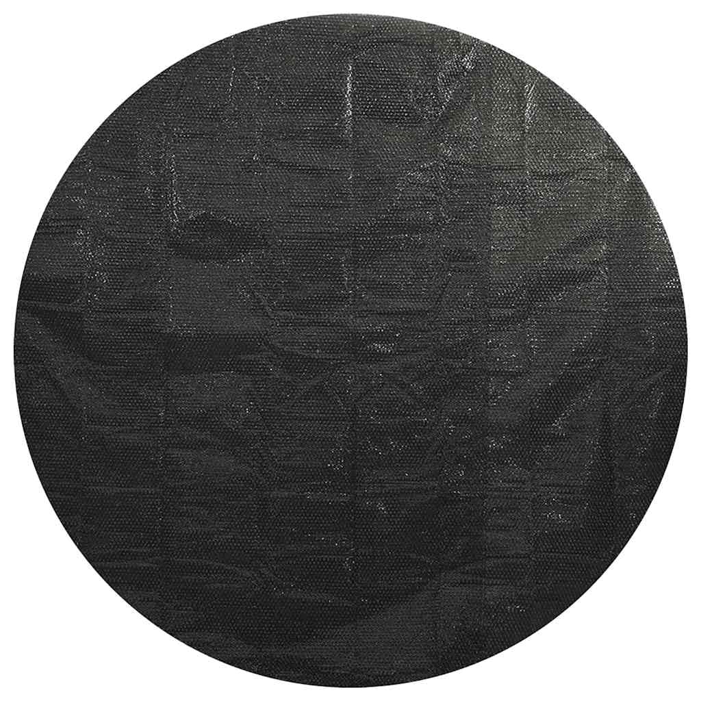 Telone solare rotondo per piscina, 455 cm, colore nero