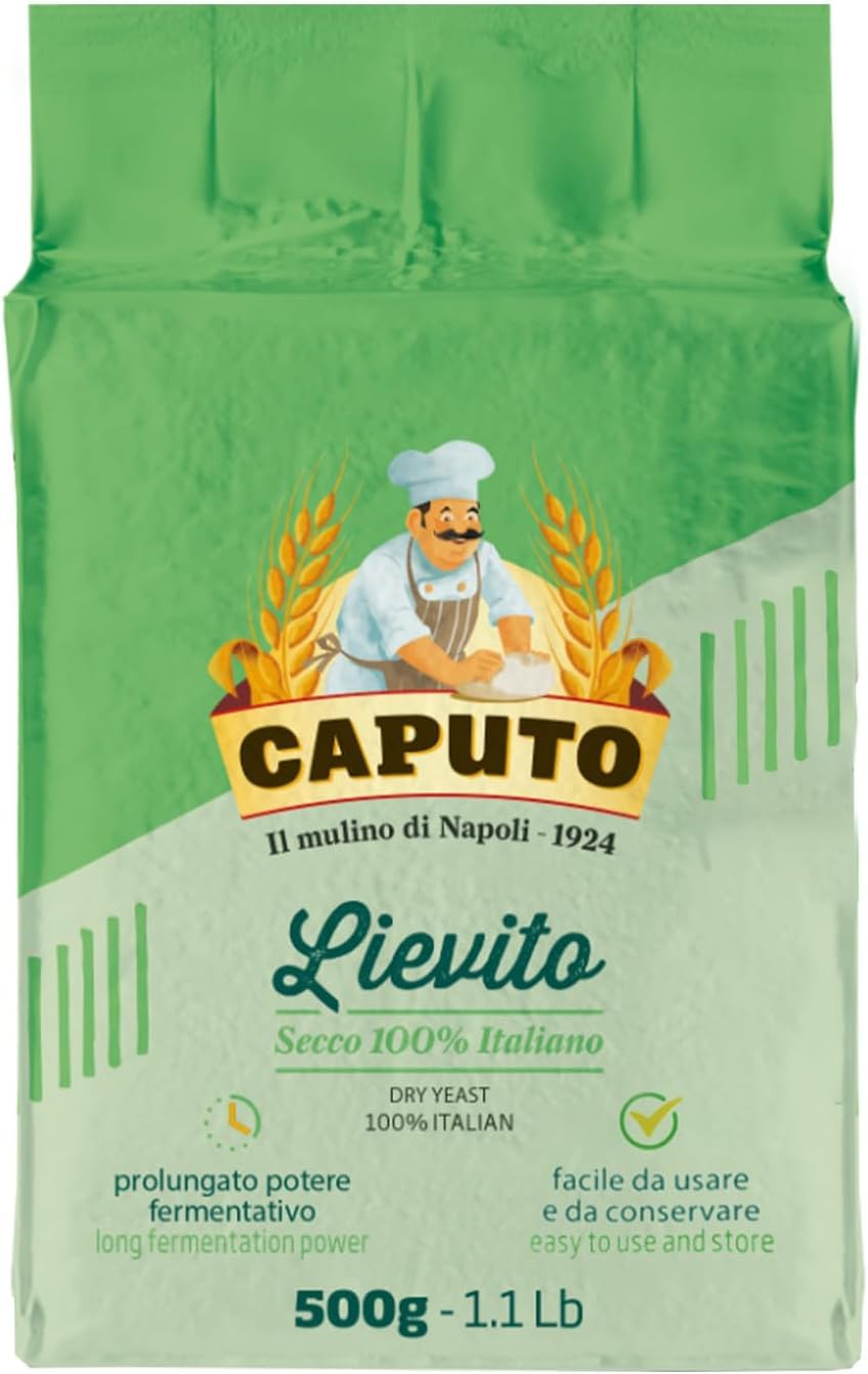 Italian Gourmet Bundle levure sèche italienne 3 x 500 g + Italian Gourmet Polpa 400 g, levure sèche 100% italienne pour pizza, pain, pâte levée et fermentation longue, facile à utiliser