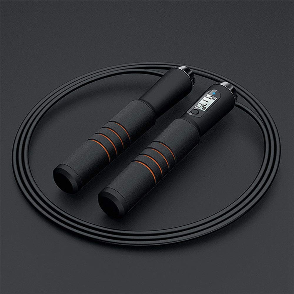 Smart Jump Rope Fit Digital Calorie Speed ​​Counter Saltar cuerdas para ejercicio Recordatorio de alarma Ajuste de peso