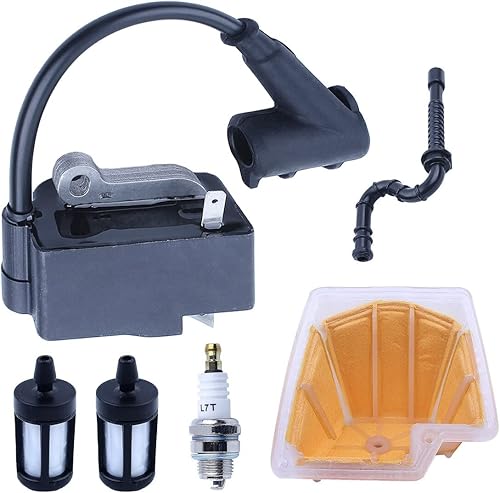 Fricgore Piezas de repuesto para encendido COZil Ajr Flilter Line Kit para Stjhl MS270 MS280 11331201604 11334001350 Motosierra Piezas de repuesto
