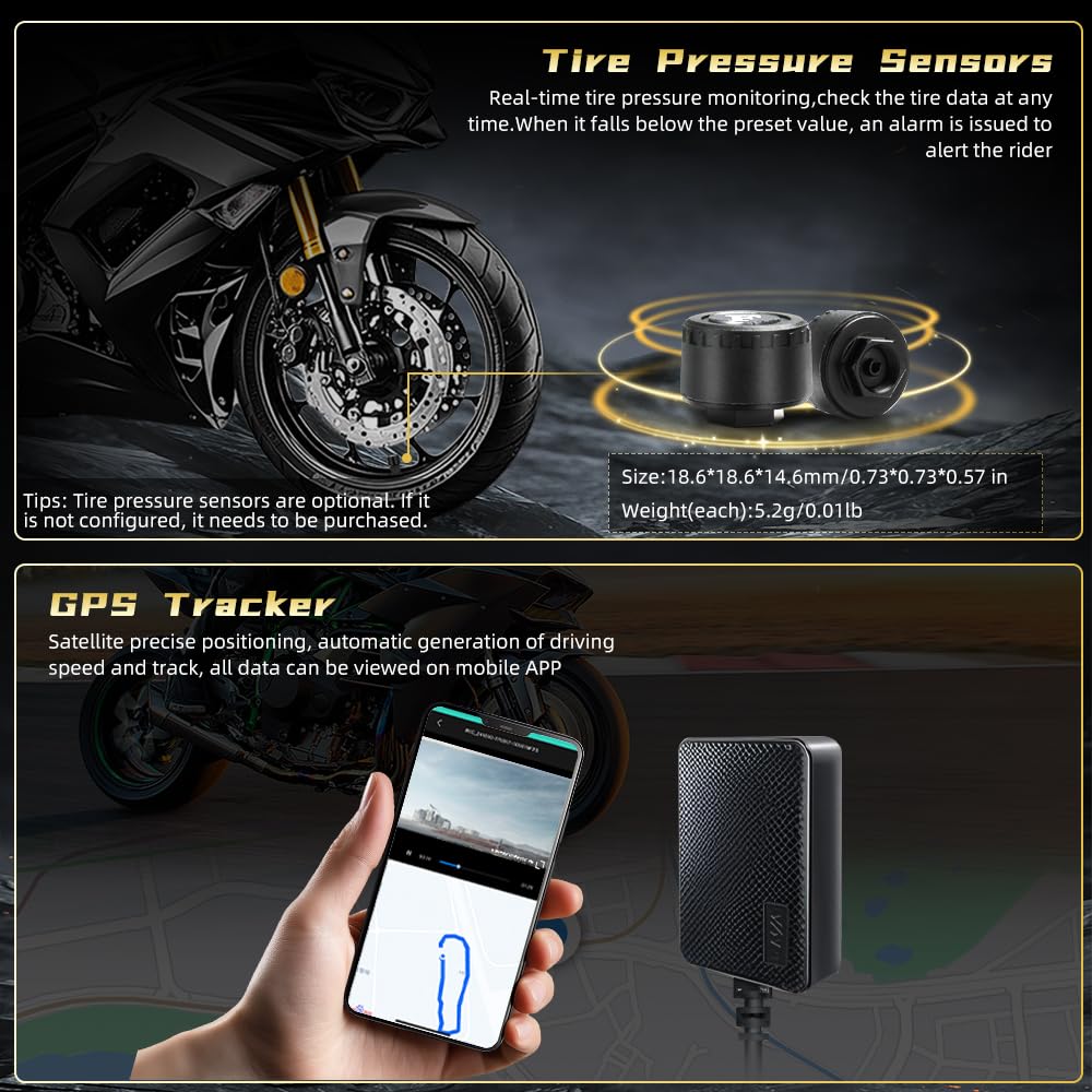 Amazon.co.jp: VSYSTO バイク用 ドライブレコーダー 5G WiFi 3インチ
