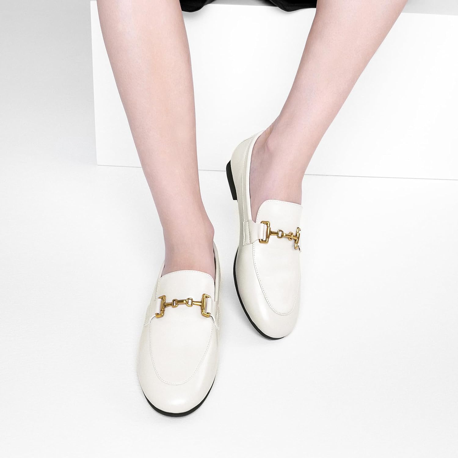 C.Paravano Loafers for Women | Penny Loafers | Slip-on Flats Shoes | Moccasin for Walking | Women's Loafer Flat | Business Casual Shoe - Image 7