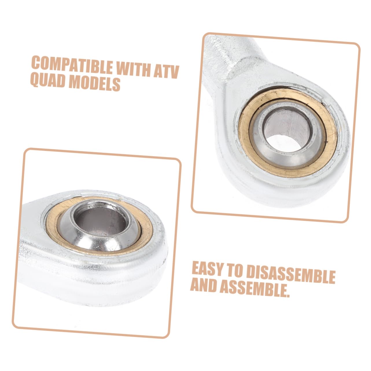 Alipis 4 Piezas Conjunto Barra de Dirección para Atv Kit de Articulación y Rodillos de Dirección Accesorios para Vehículos Inoxidable Alta Durabilidad y Rendimiento Óptimo