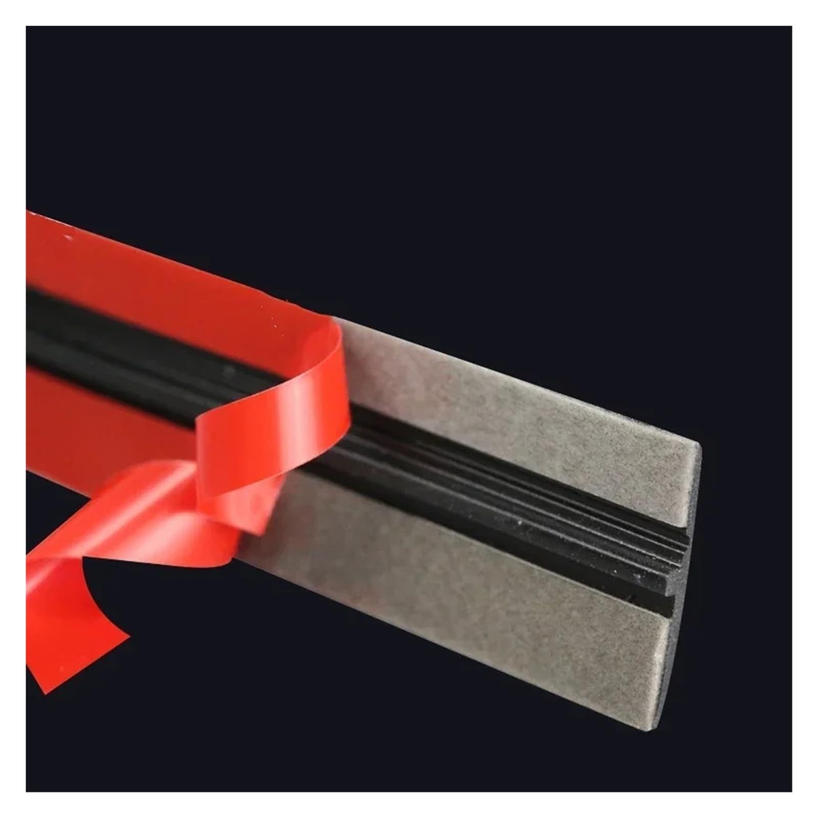 Sifusm One Color Rubber Seal Auto Seal Protector Sticker Window Edge Windshield Roof Rubber Sealing Strip Noise Insulation Accessories Car Strips Strip(19Mm X 2M)
