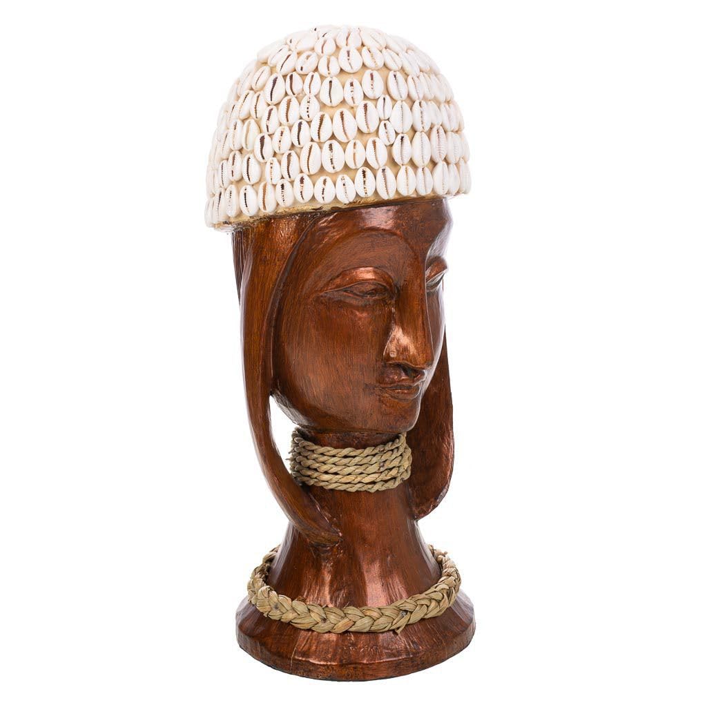 Figurine tête abstraite pour étagère et décoration bureau chic