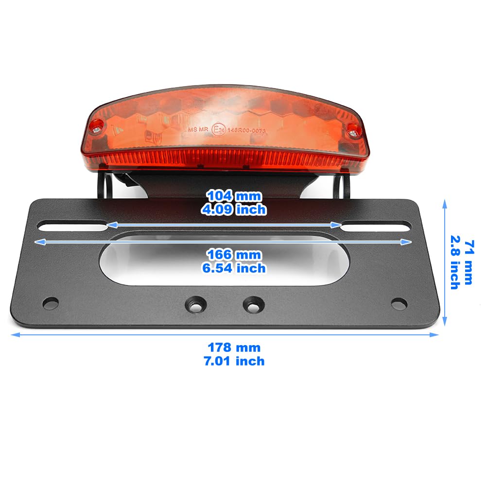 Xitomer Fender Eliminator, Tail Tidy Fit For 2025 2024 2023 Vulcans ABS 2015-2025 - View #7