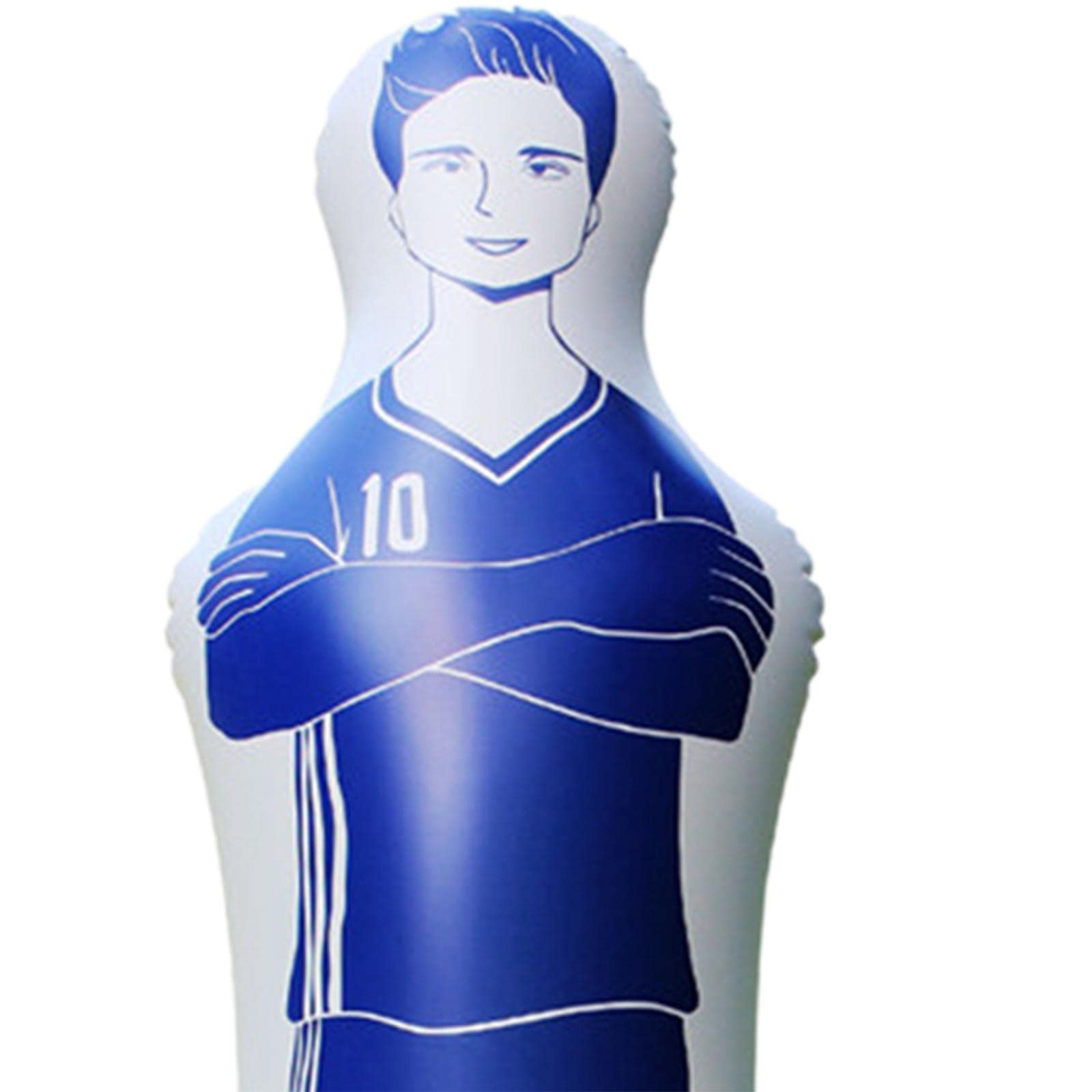 Multifunktions Aufblasbarer Schnuller Schnuller Tackling Dummies Trainingsgeräte Blau 160cm