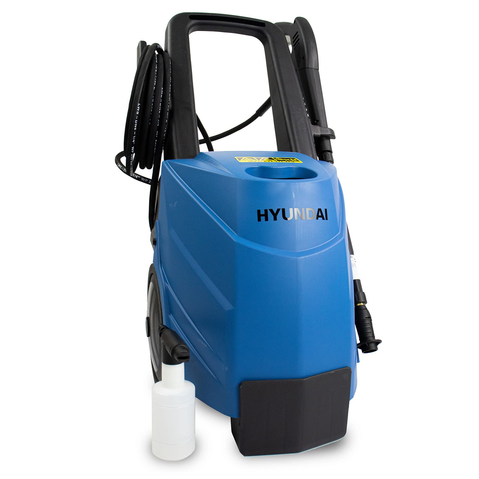 Hyundai 2100psi / 145bar Hot Pressure Washer, 80°c 2.3kW Power Washer, 7.5L/min Hot and Cold Jet Washer with 1 Year Warranty