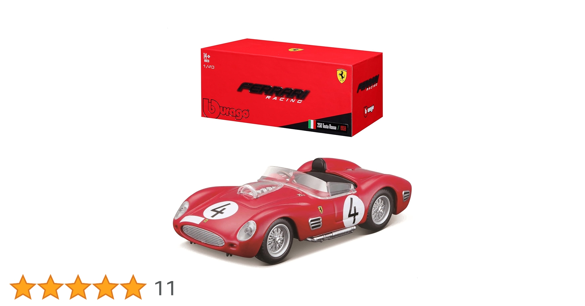 ミニカー Bang Ferrari Testa Rossa 1/43 Bang Ferrari Testa Rossa 1/43