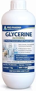 SKOOBY PET CARE Glycerine Liquid Moisturizing Humectant for Skin Care, 1 Liter, Unscented, Multipurpose Price In India