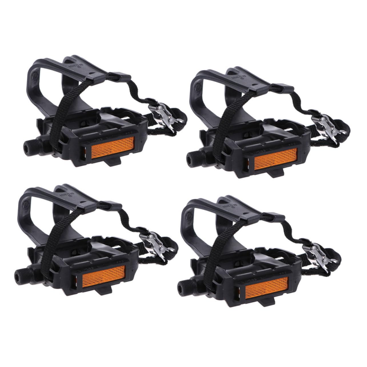 Mikinona 2pares Correas para De Bicicleta Clips para De Bicicleta Correas De Seguridad para Ciclismo Al Aire Libre Entrenamiento Gimnasio