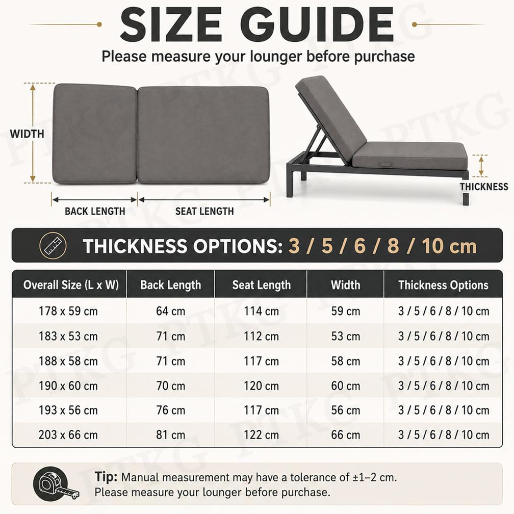 Matelas Transat Bain de Soleil Coussin Bain de Soleil 190x60