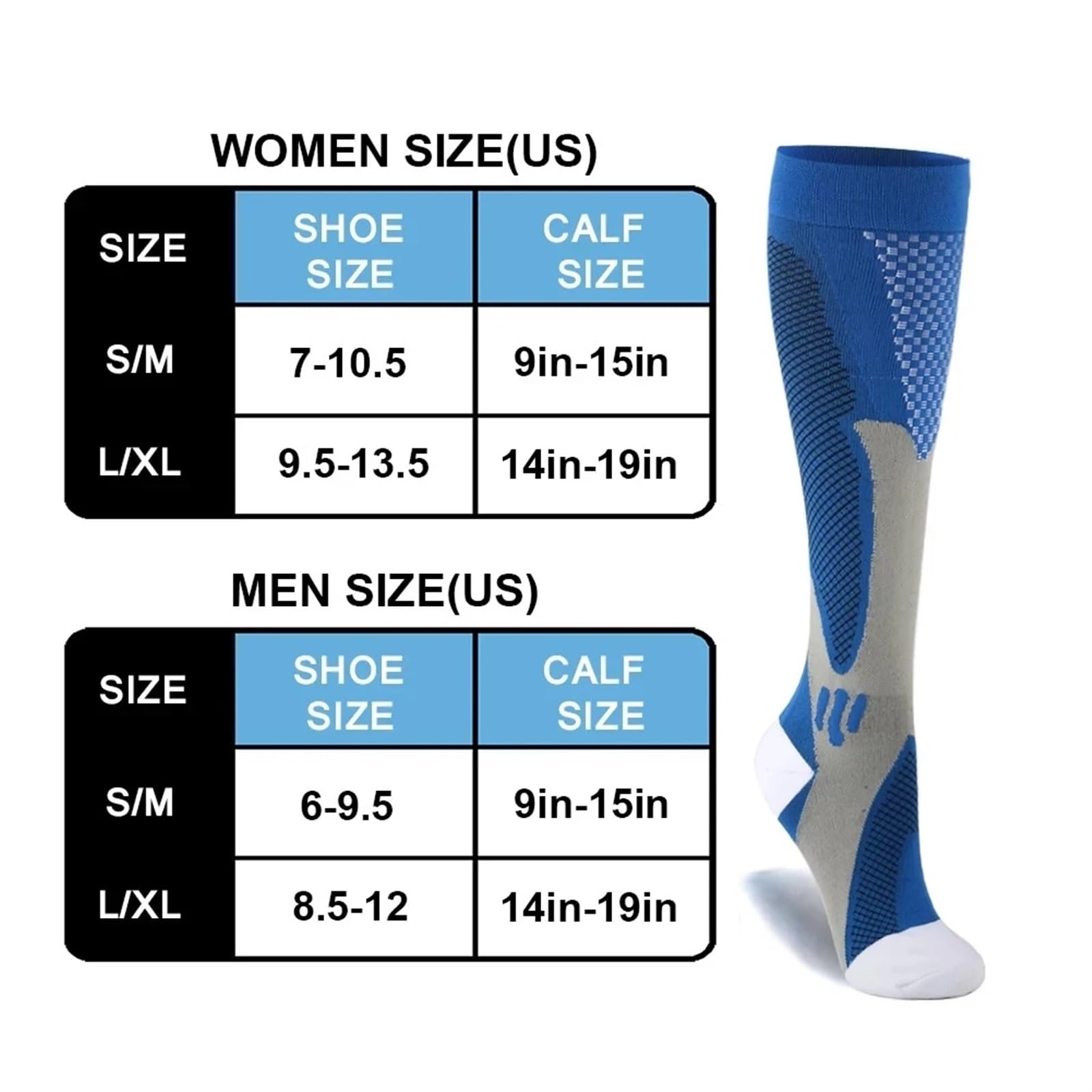 Varicocele Calze a compressione per le donne per promuovere la circolazione sanguigna resistere alla fatica da uomo Outdoor Running Fitness ciclismo