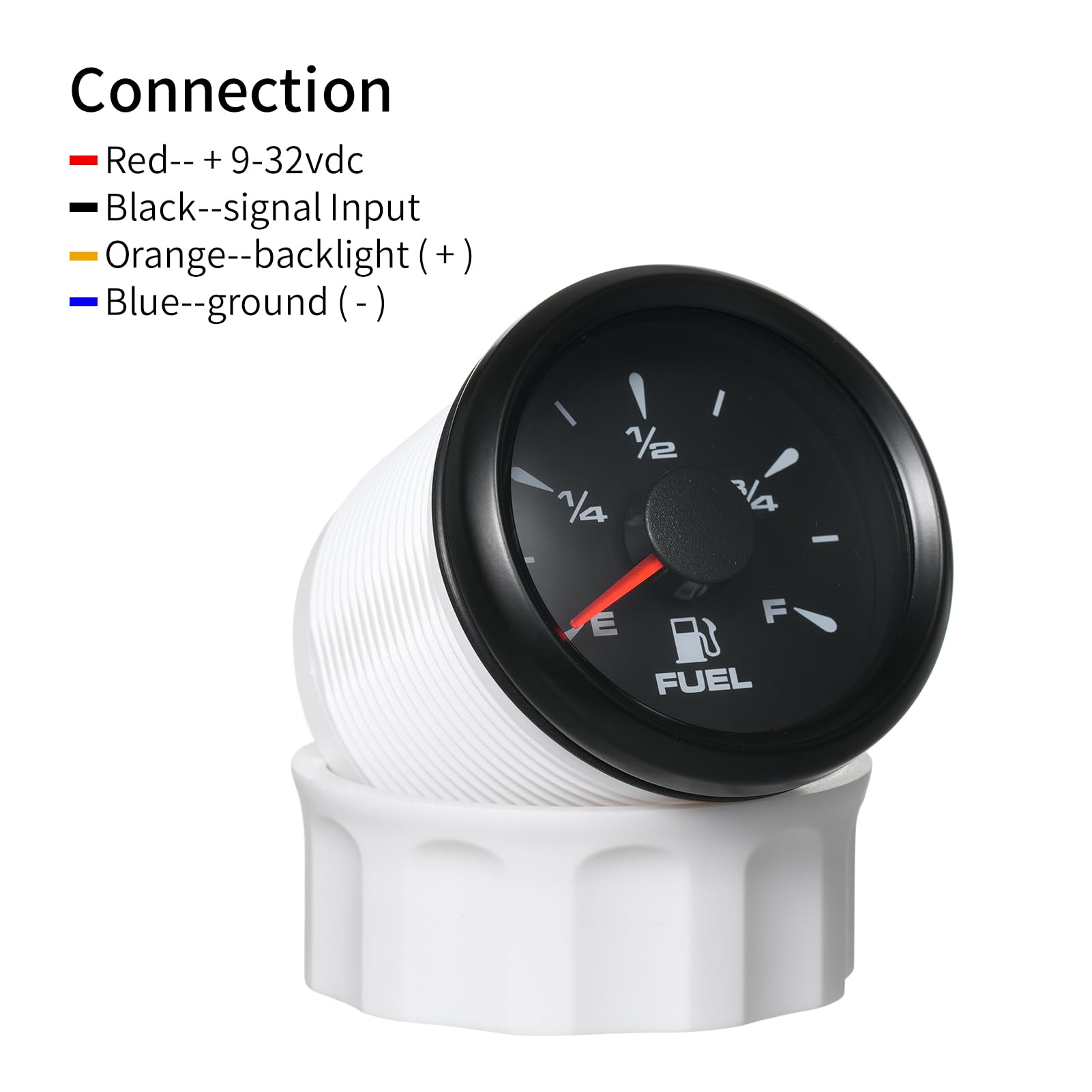 Jauge de Niveau de Carburant Marin Jauge de Carburant de Bateau étanche 0-190ohm 240-30ohm 0-180ohm 10-180ohm 240~33ohm 240~30ohm Signal réglable pour Voiture Camion Moto 9V-32V