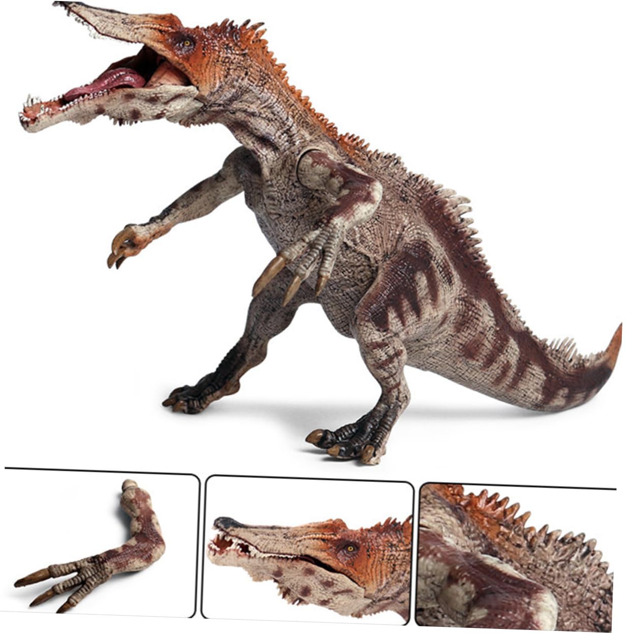 Gatuida 1pezzi Giocattolo di Dinosauro in Plastica per Ragazzo Ragazza Ragazzi Design Realistico e Chic come Regalo di Compleanno e Oggetto da Collezione