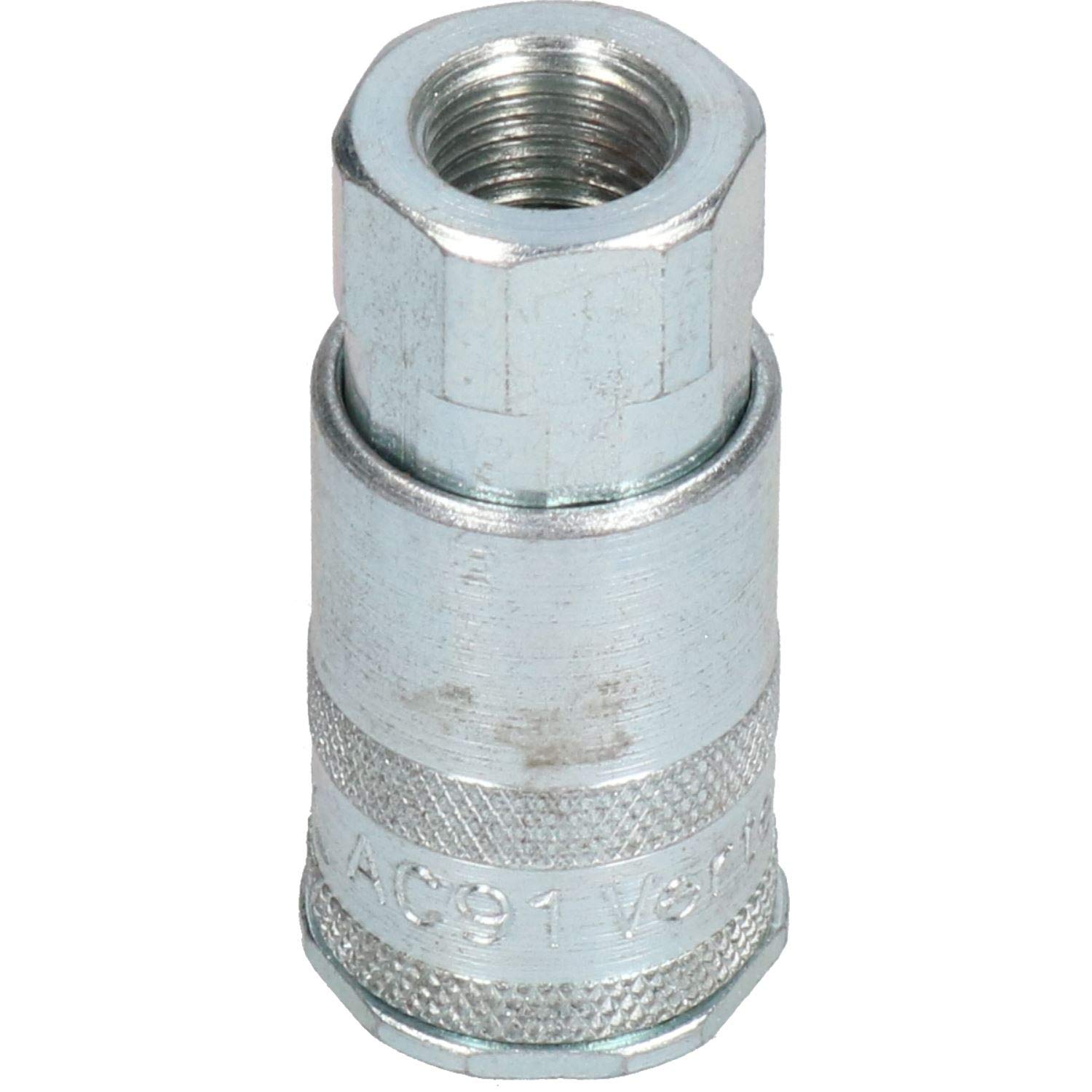 Acoplador hembra PCL Airflow 1/4 para proyectos de pintura y bricolaje con aire comprimido