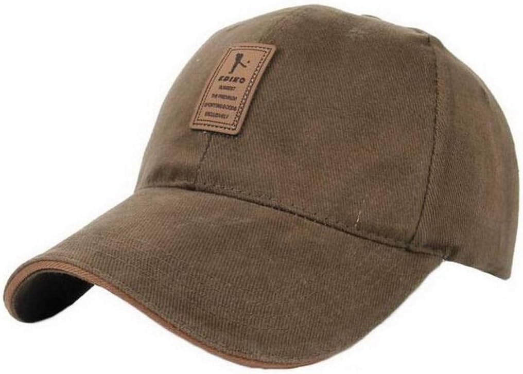 Ukerdo Outdoor Sport Fitted Hats for Men Adjustable Golf Baseball Cap Sun Hunting Accessories