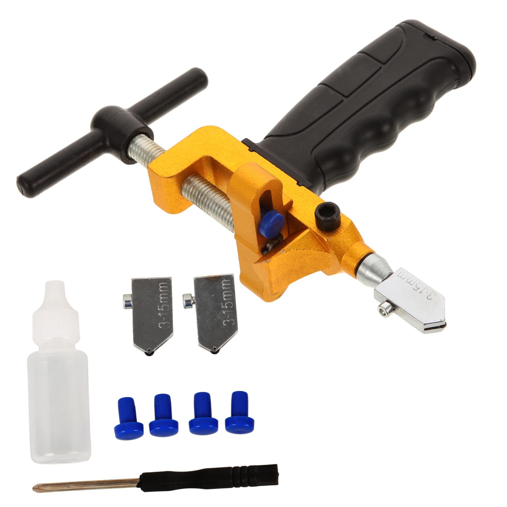 Cortador de vidrio manual Holibanna duradero para azulejos