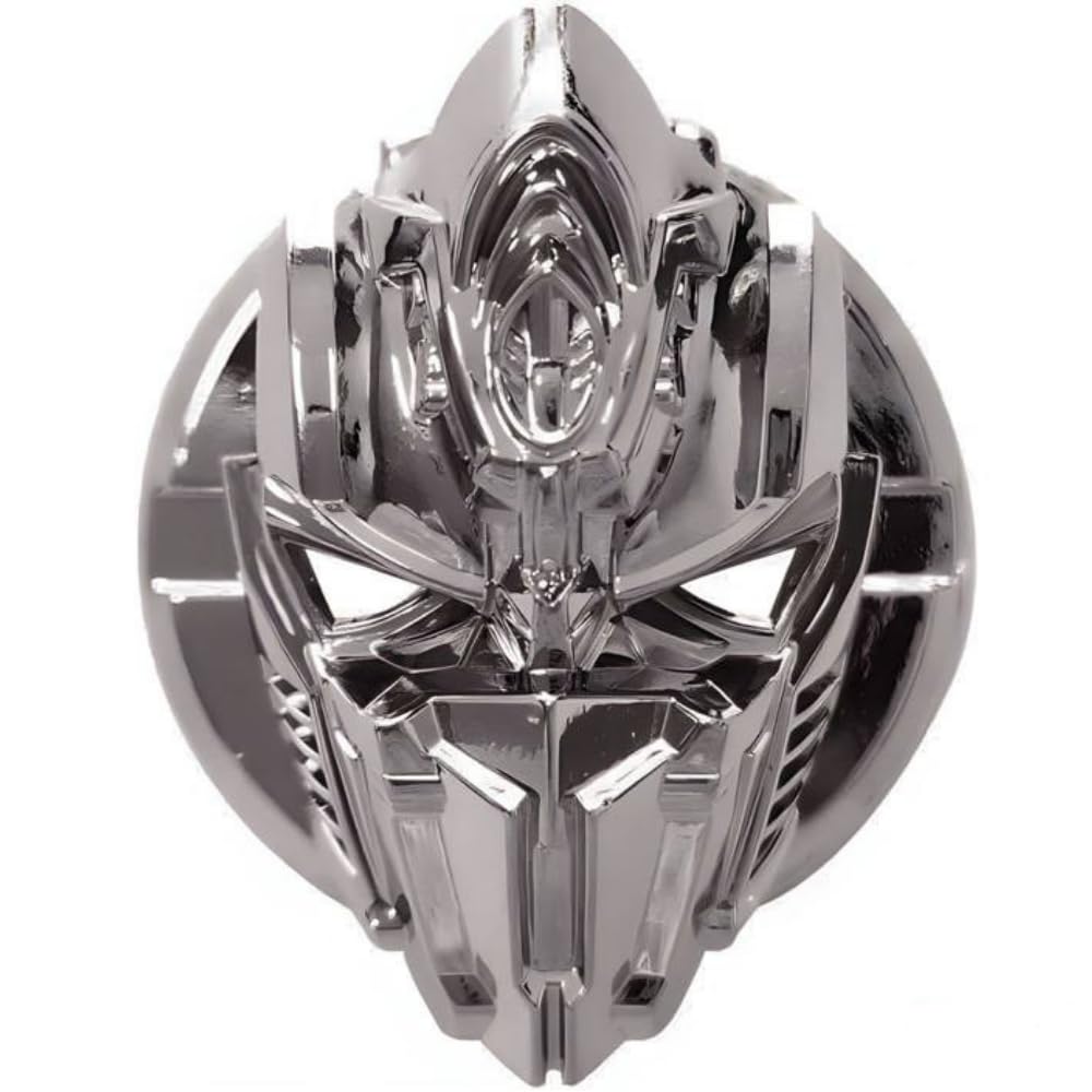 Universal Car & Motorcycle Engine Start Stop Button Cover | Anti Scratch, Easy-to-Mount Metallic Ignition Button Cover | Push Start Button Cover - Interior Decor Cool Car Accessories (Bright Silver)