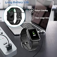 Vista 8 de Compatible con ZOSKVEE - Cargador de reloj inteligente, cargador de repuesto de cable de carga USB magnético Lamshaw compatible con ZOSKVEE P95 2.01