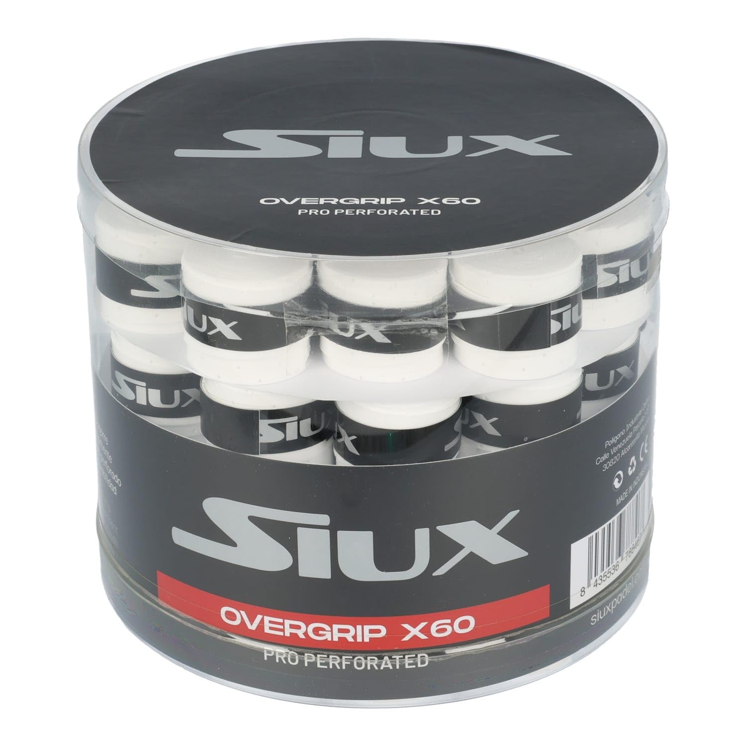Overgrip Siux Pro Perforated X60 Blanco